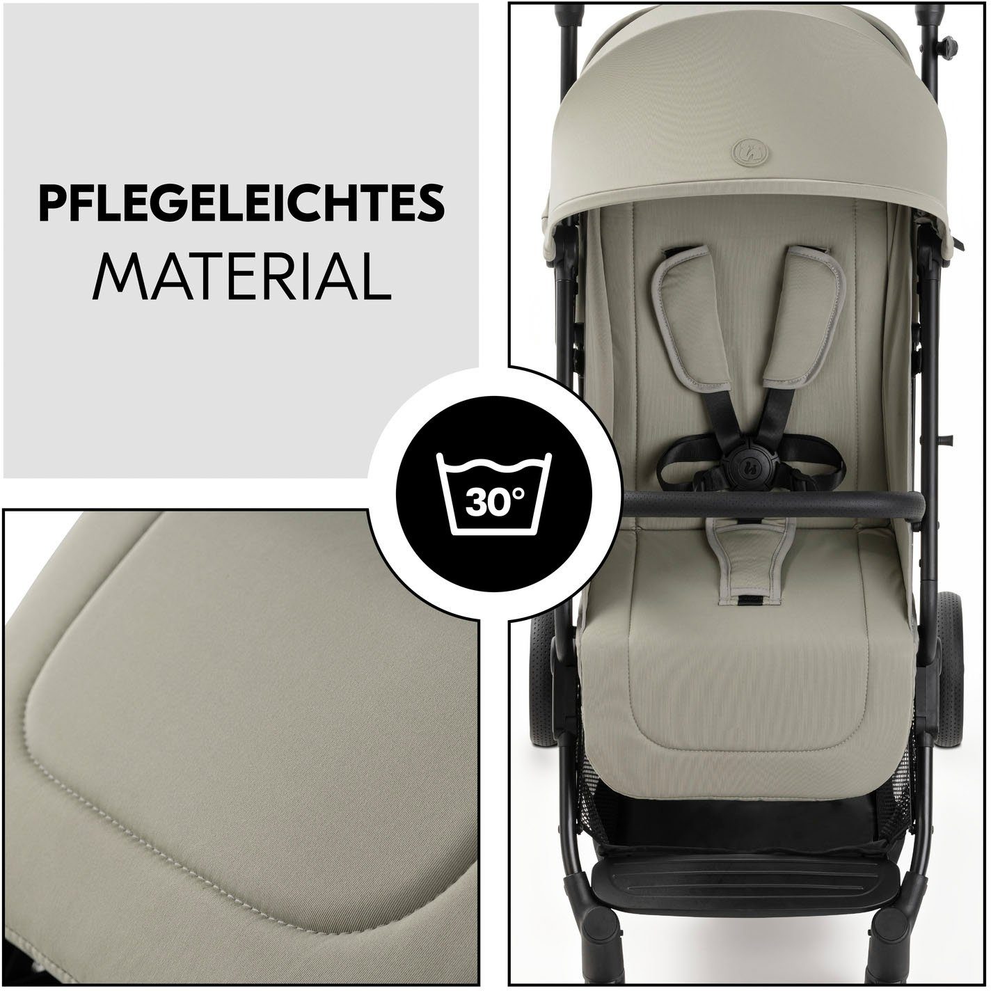 Hauck Kinder-Buggy Travel N Care Plus, dark olive