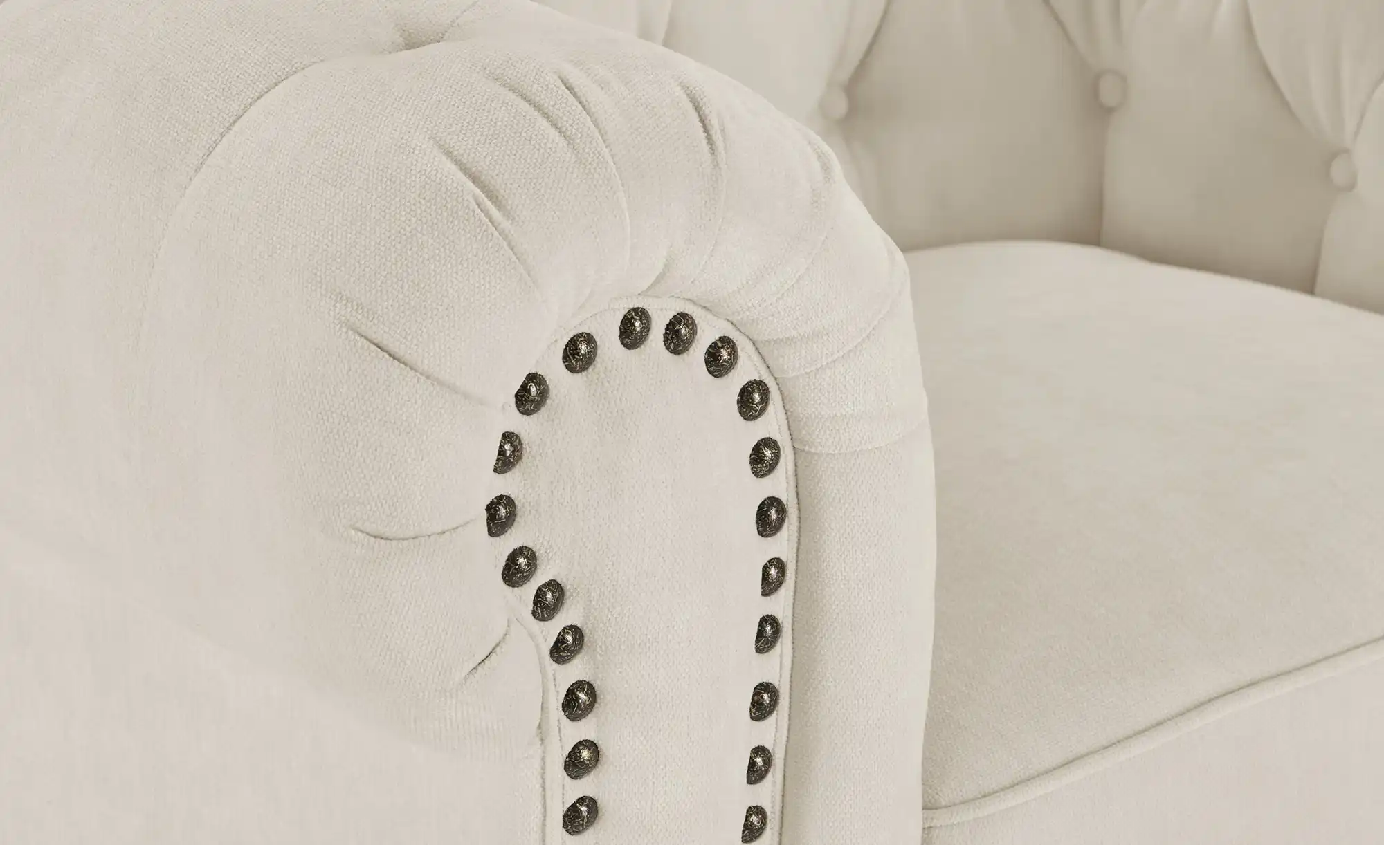 Primo Sessel Chesterfield Stoff