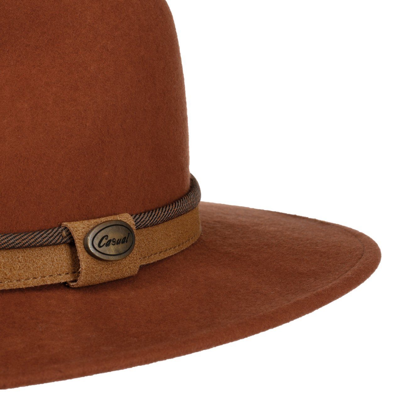 Lierys Filzhut (1-St) Wollfilzhut mit Lederband, Made in Italy