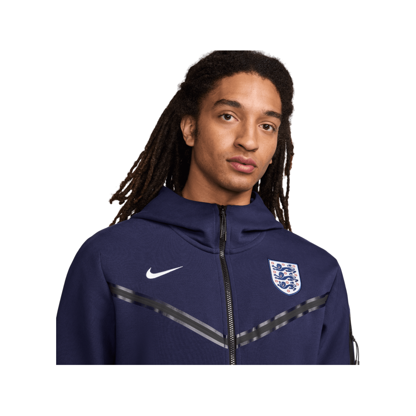 Nike England Tech Fleece Hoody EM 2024 Lila F555