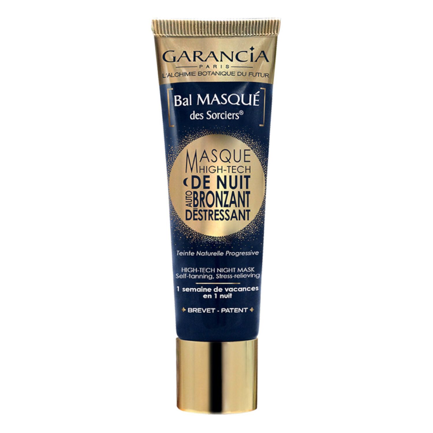 Garancia Bal Masqué Des Sorciers Masque High-Tech de Nuit Auto-Bronzant