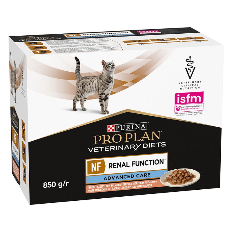 PURINA PRO PLAN Veterinary Diets Feline NF Advance Care Lachs