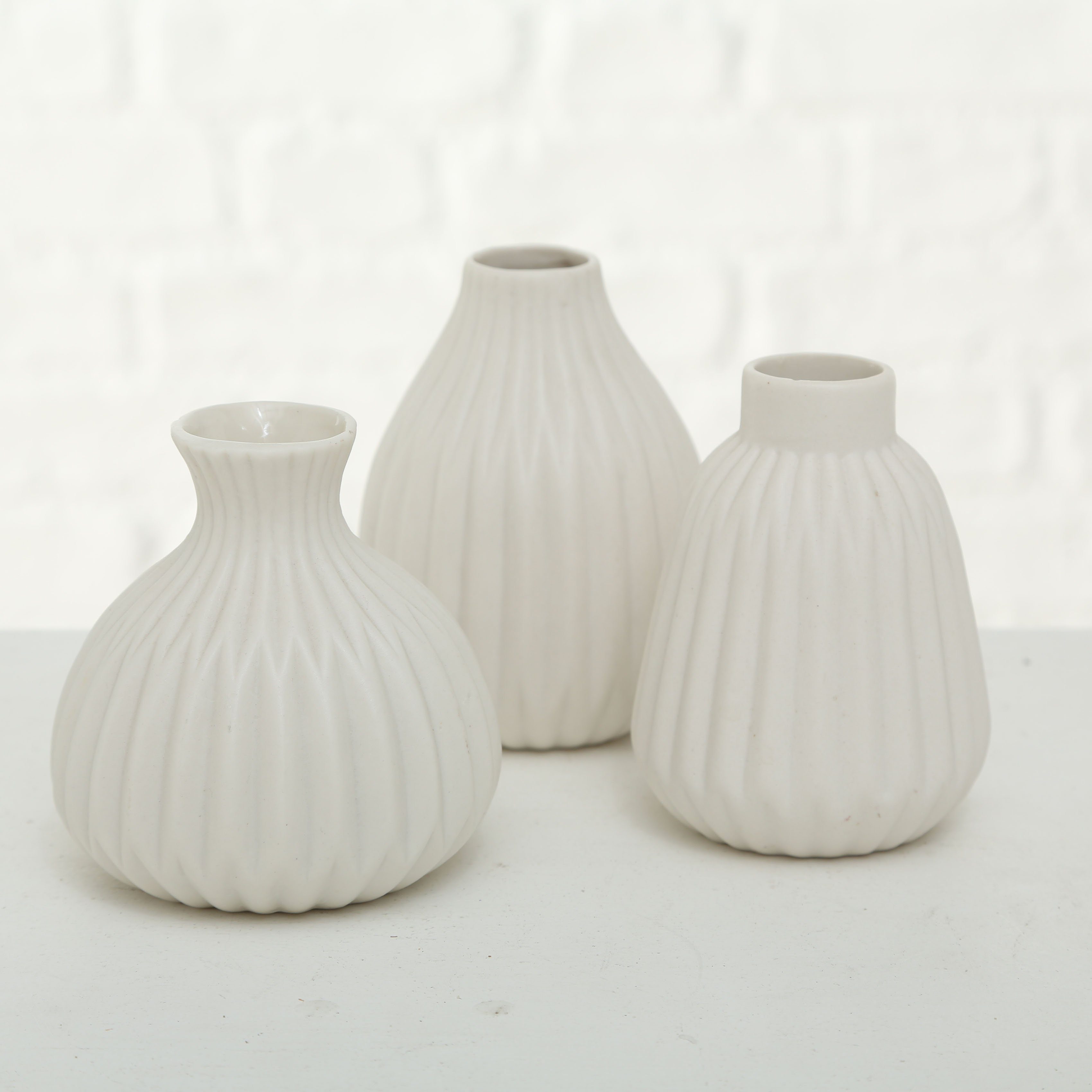 BOLTZE Tischvase Esko (Set, 3 St)