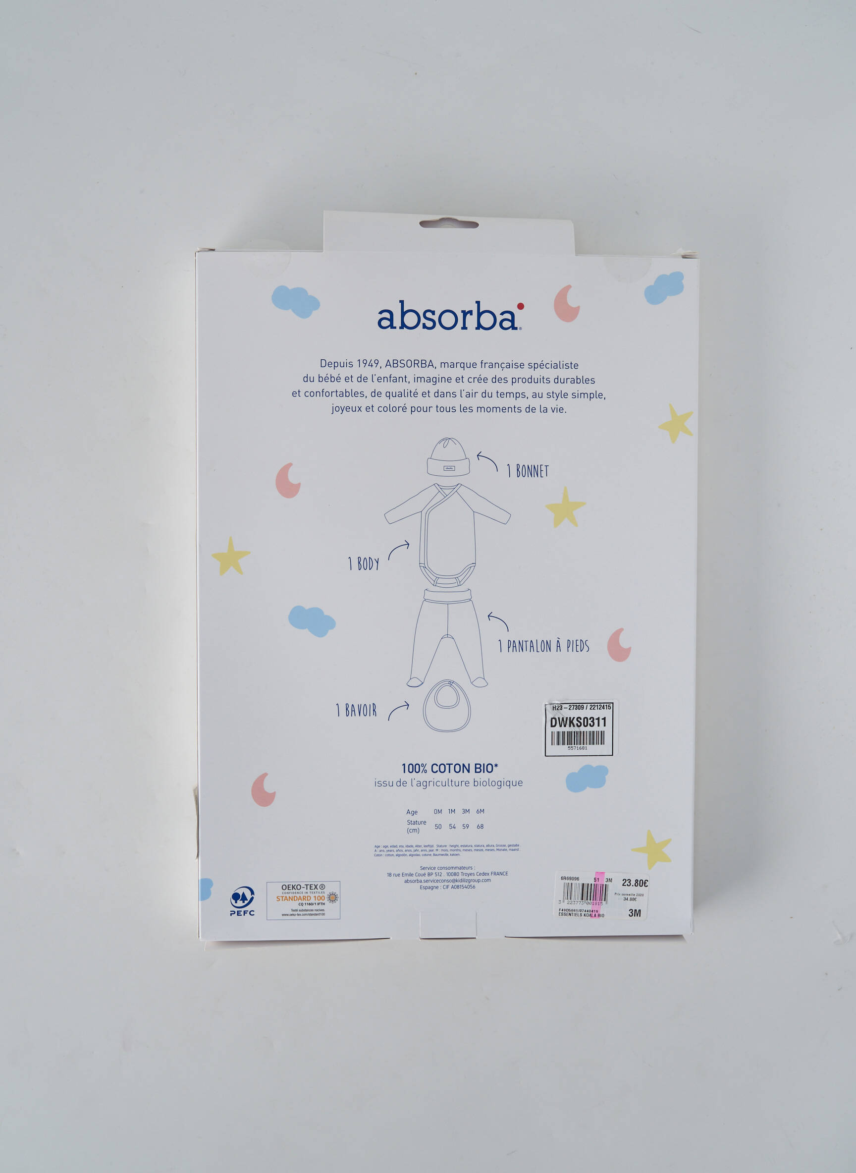 Absorba Ensembles Robe Enfant couleur vert