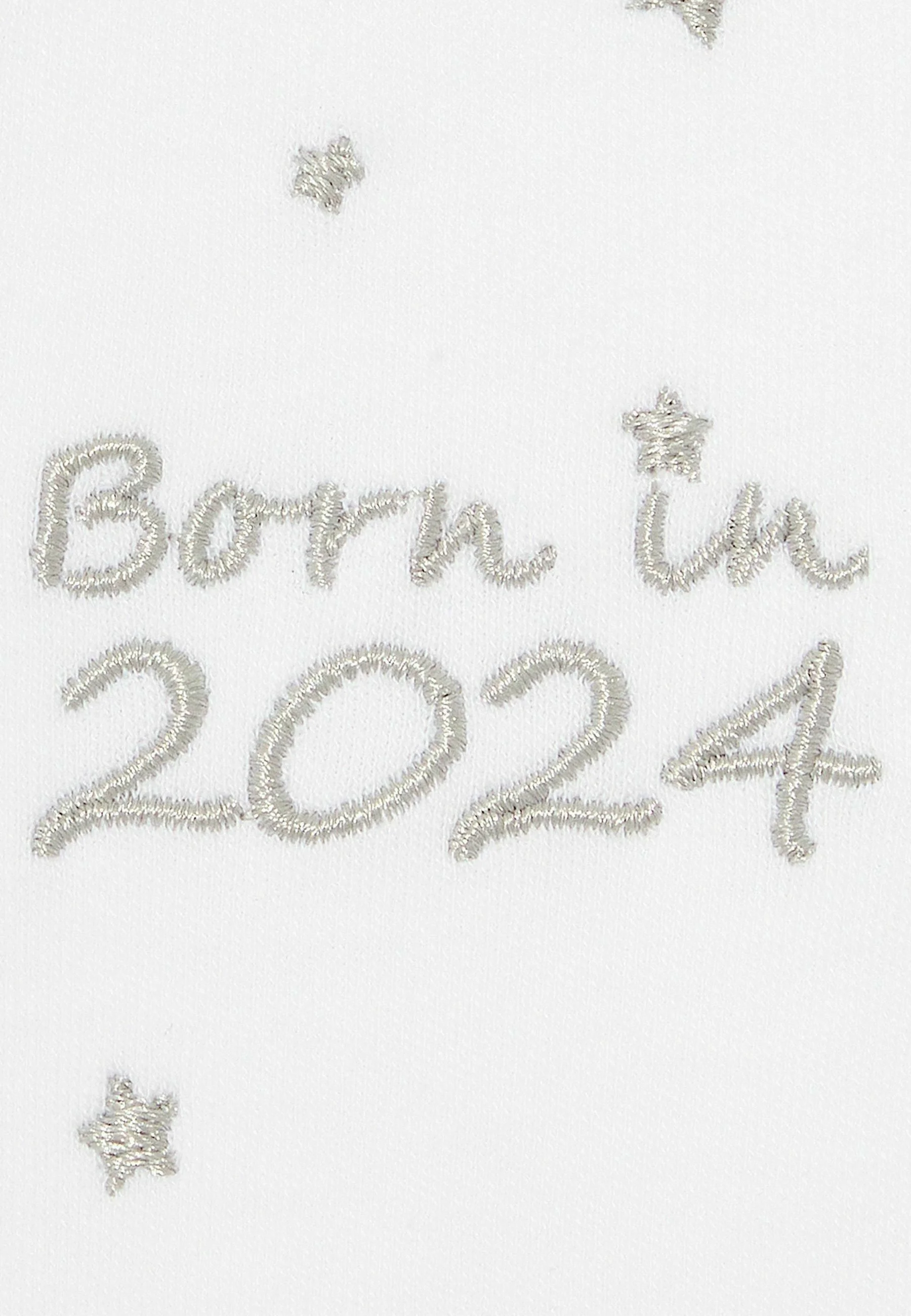 JoJo Maman Bébé NACIDO EN 2024 BORDADO - REGULAR FIT - Pelele
