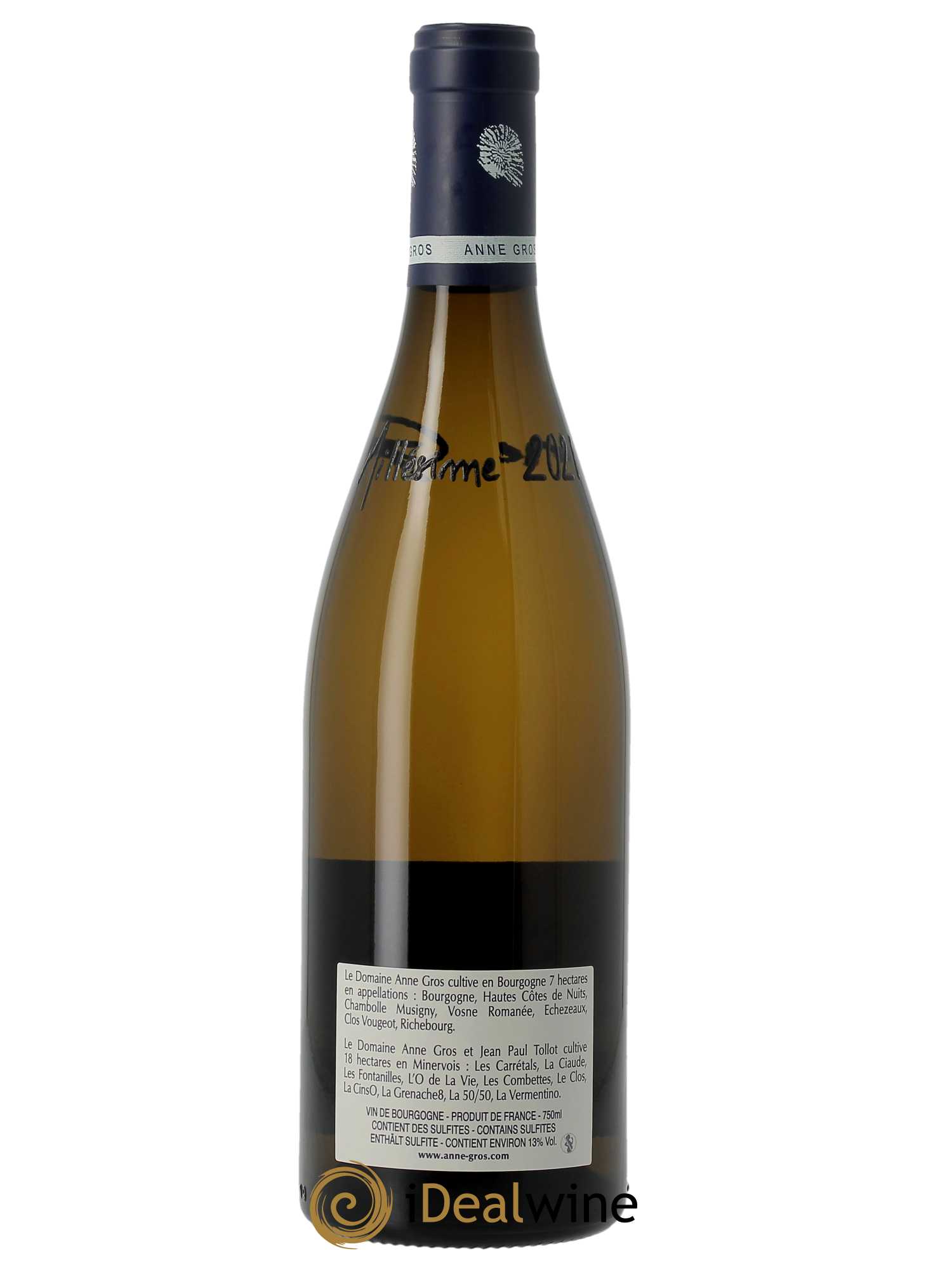 Hautes-Côtes de Nuits Anne Gros  2021 - Lot de 1 Bouteille