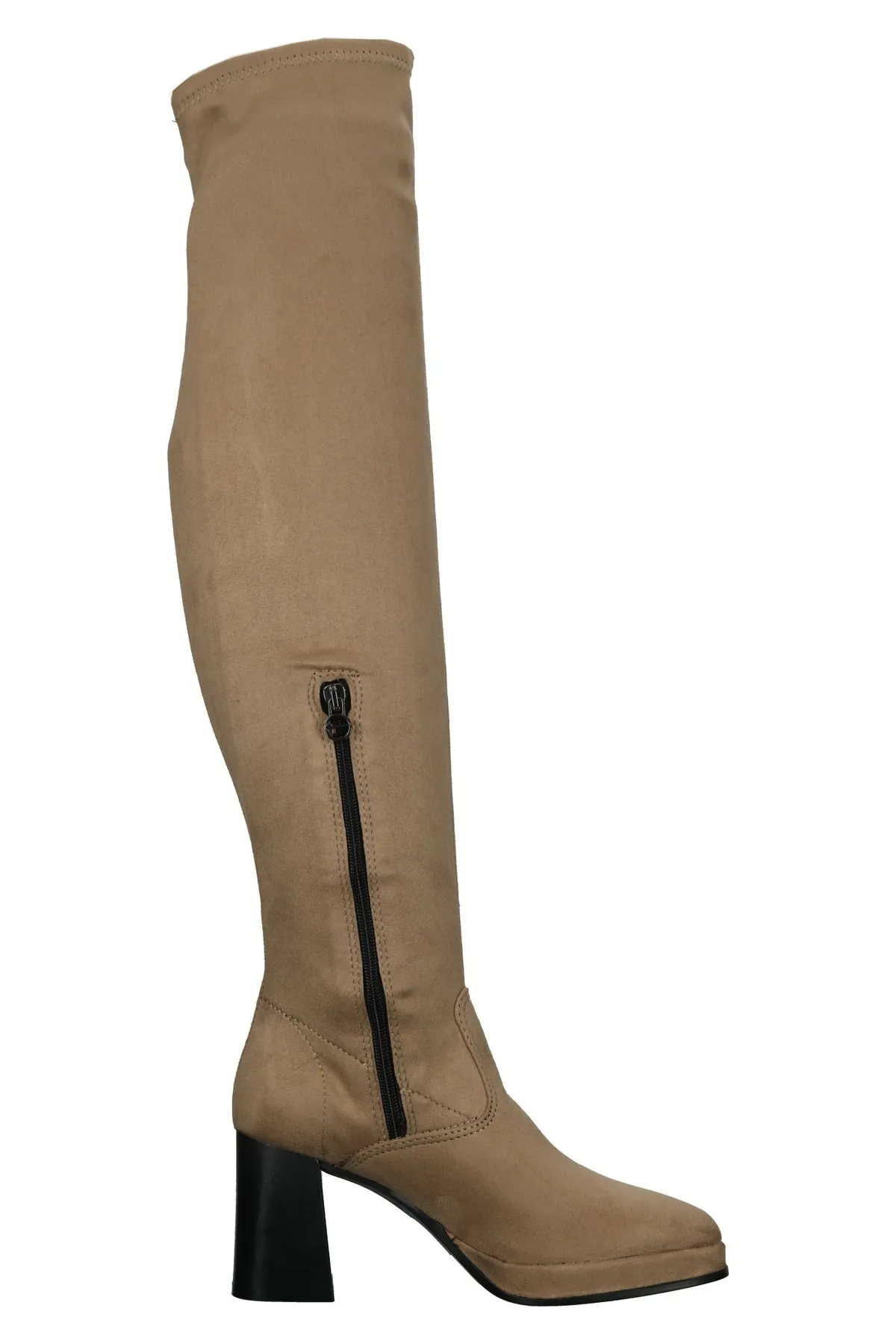 Tamaris  Stiefel - Beige - Blockabsatz
