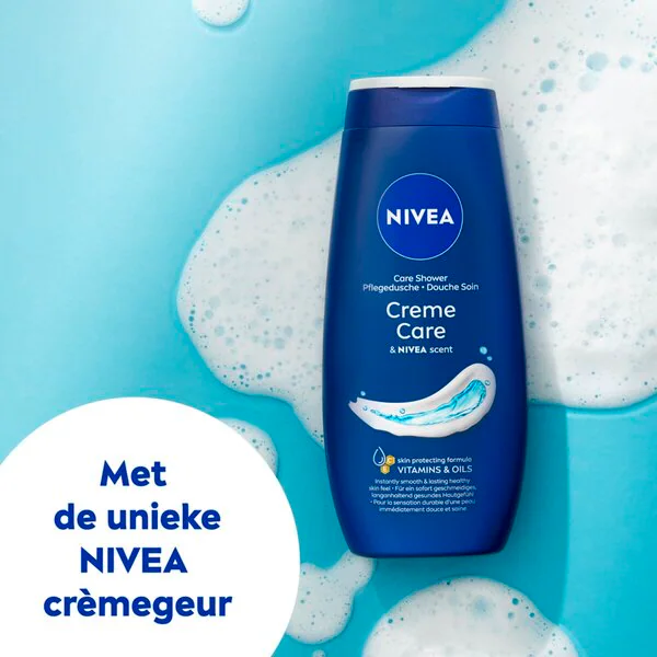 Crème de douche NIVEA Soin Crème 250 ml - Peau normale