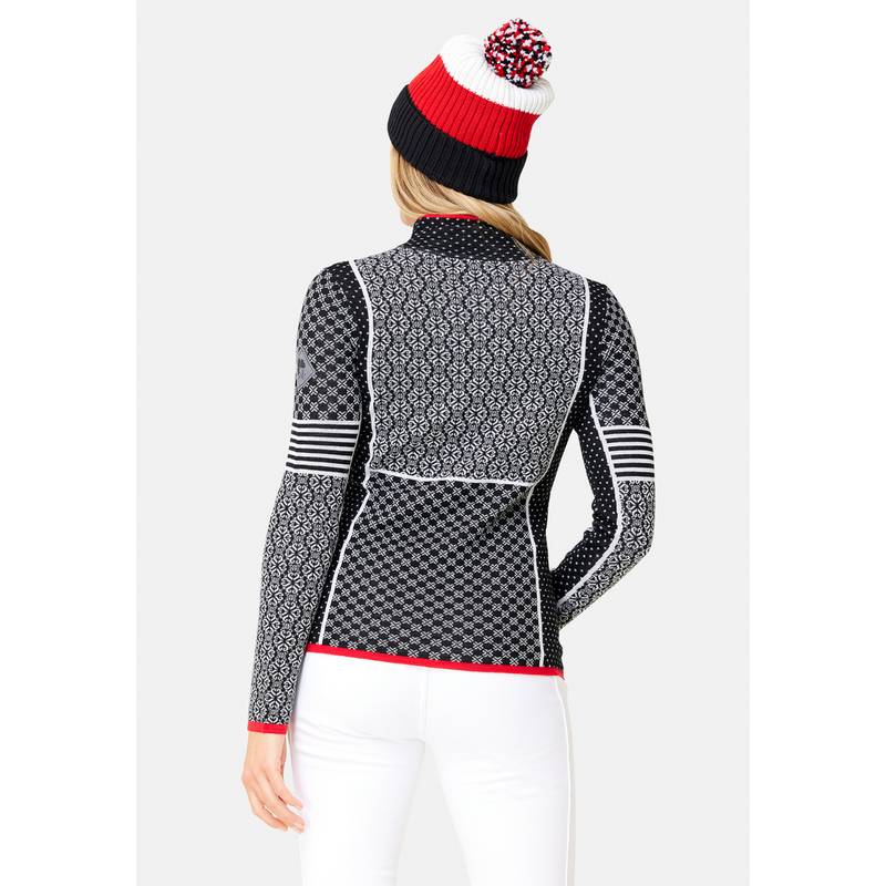 Krimson Klover Pow Zip Neck Layerlangarmshirt Damen