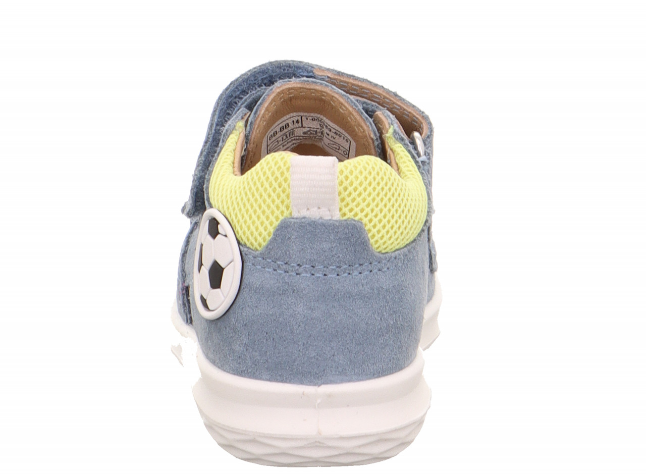BUMBLEBEE - Blau/GelbSandale mit Klettverschluss