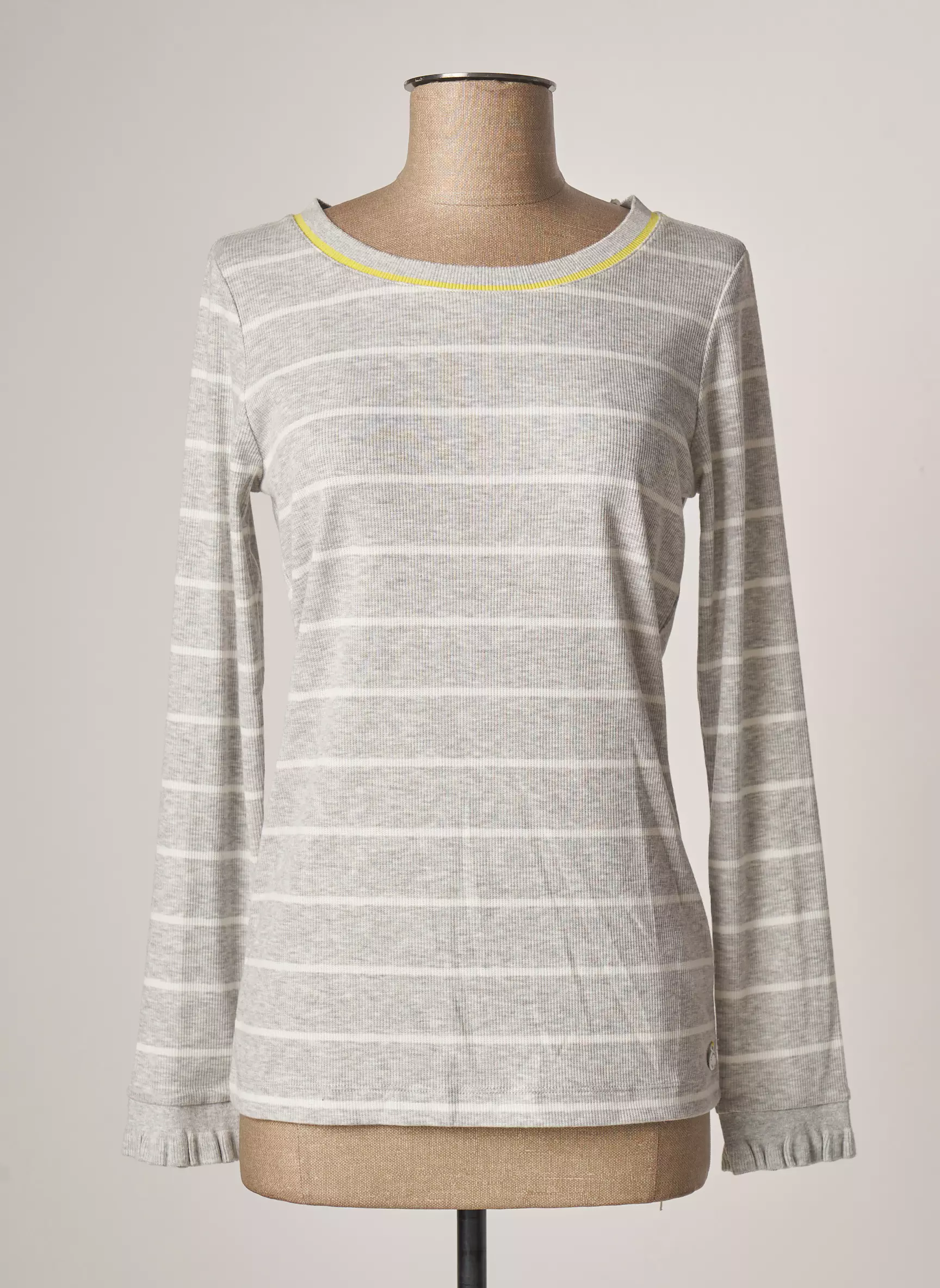 Sandwich Tshirts Femme couleur gris