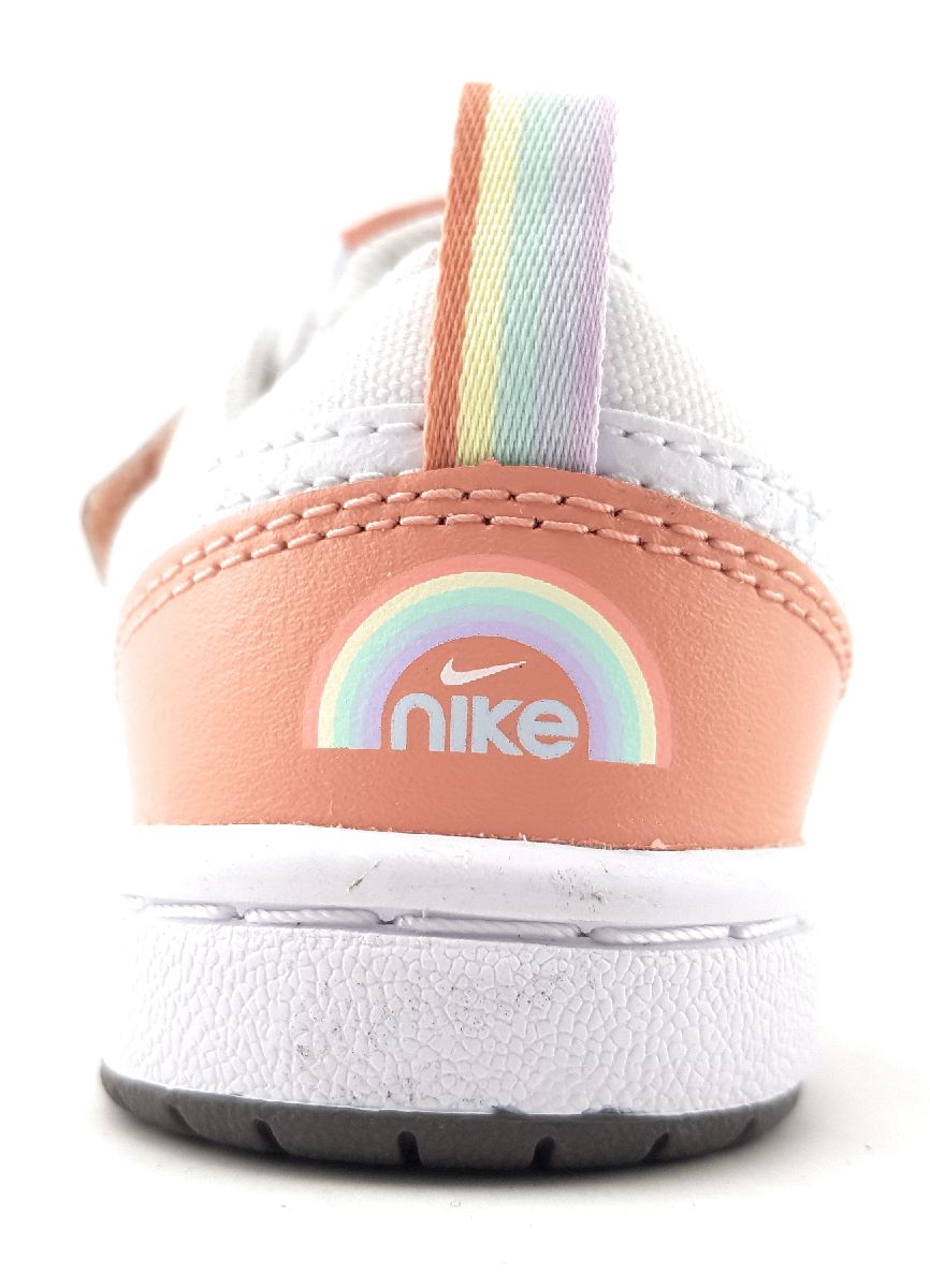 Nike Court Borough Low 2SE1PSV DM1217-100 Weiß 100 white rose