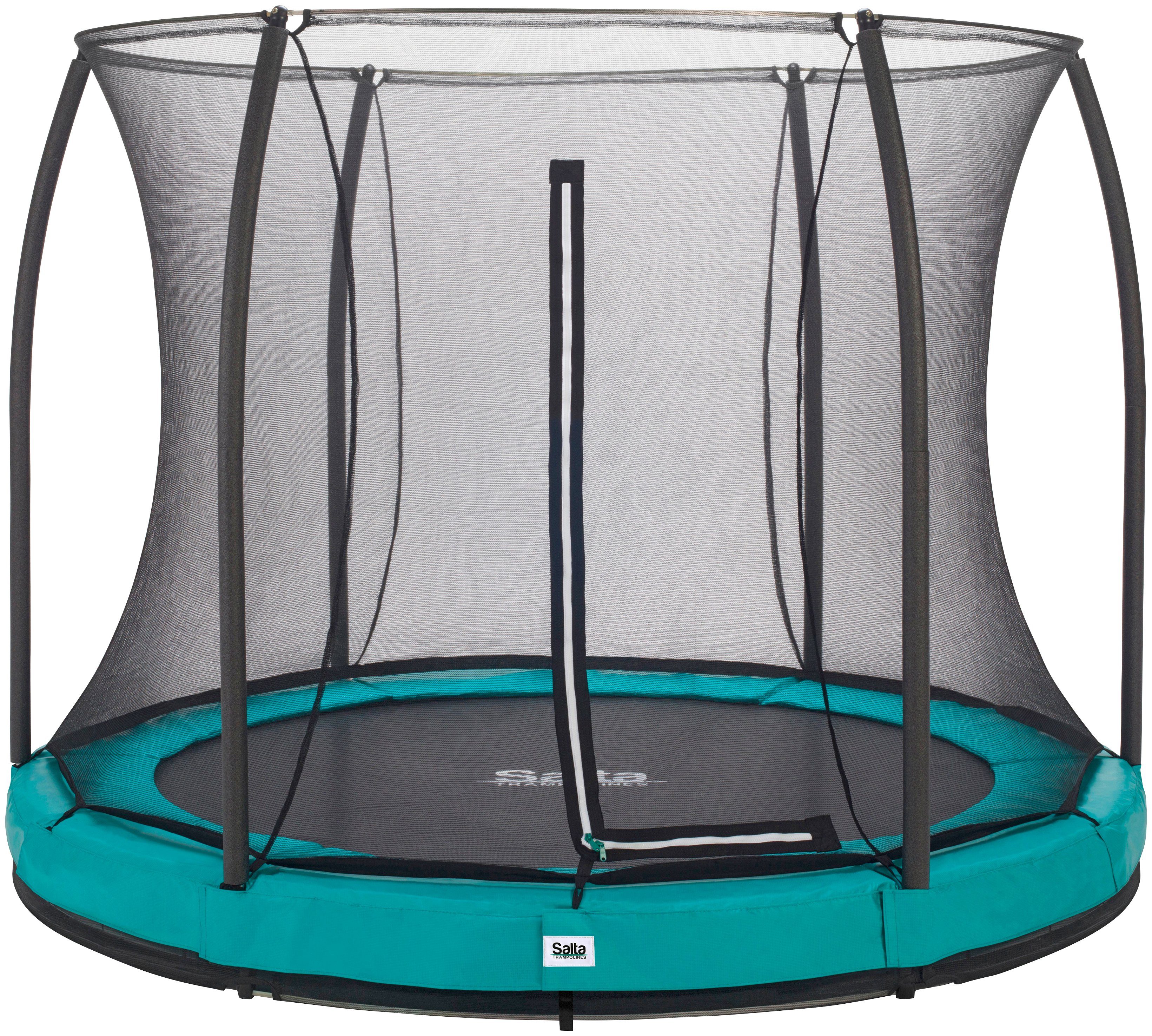 Salta Gartentrampolin Comfort Edition Ground, Ø 305 cm, Schutzrand grün