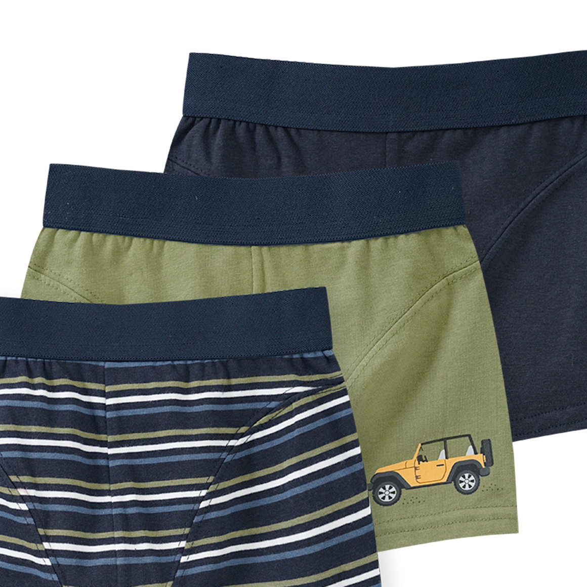 3 Jungen Boxer im Set