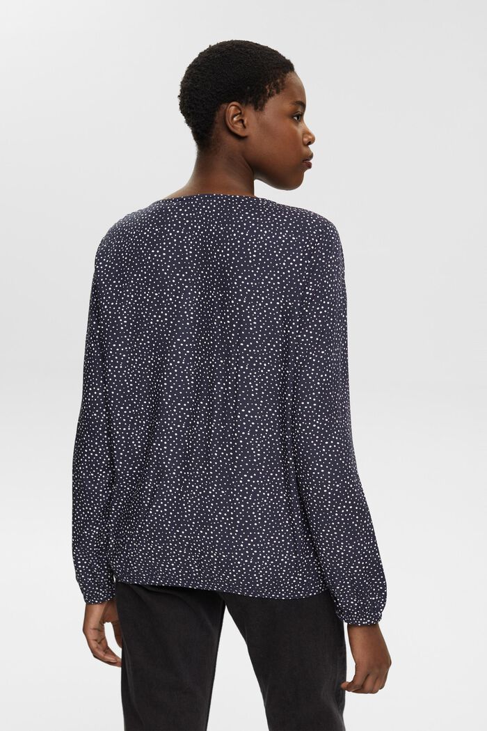 Bluse mit Muster, LENZING™ ECOVERO™