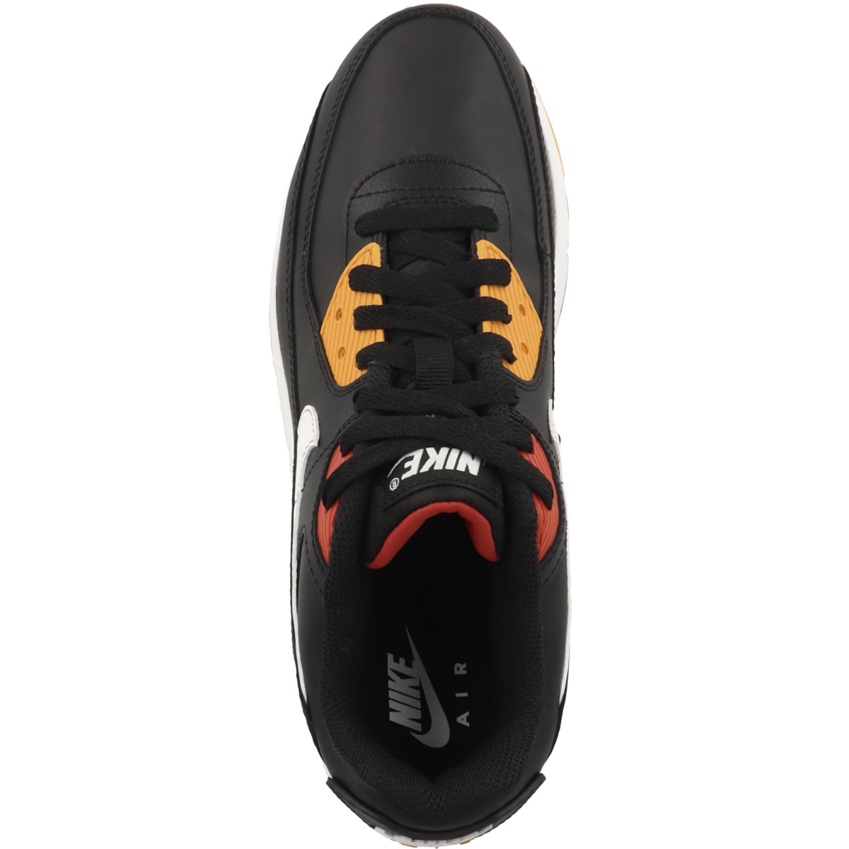 Nike Performance Air Max 90 Leather (GS) Sneaker Low schwarz