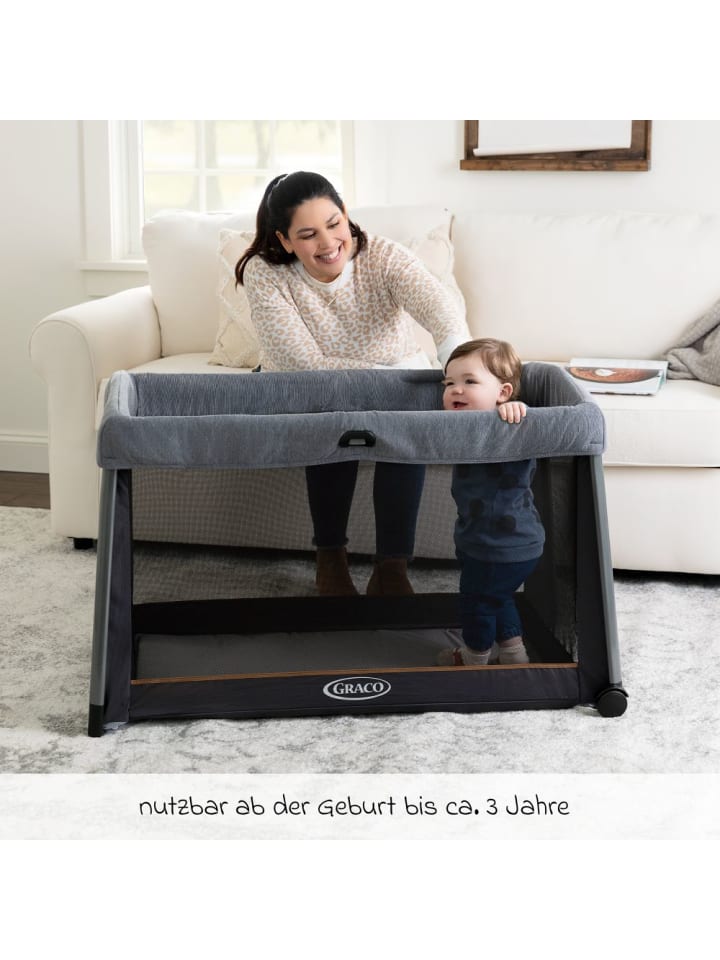 Graco Reisebett FoldLite ab Geburt - 3 Jahre nur in grau günstig kaufen onesize