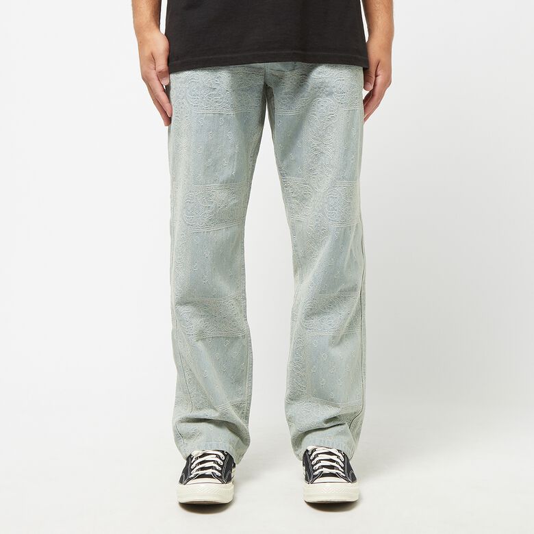 Pleasures Merit Denim Work Pant light blue
