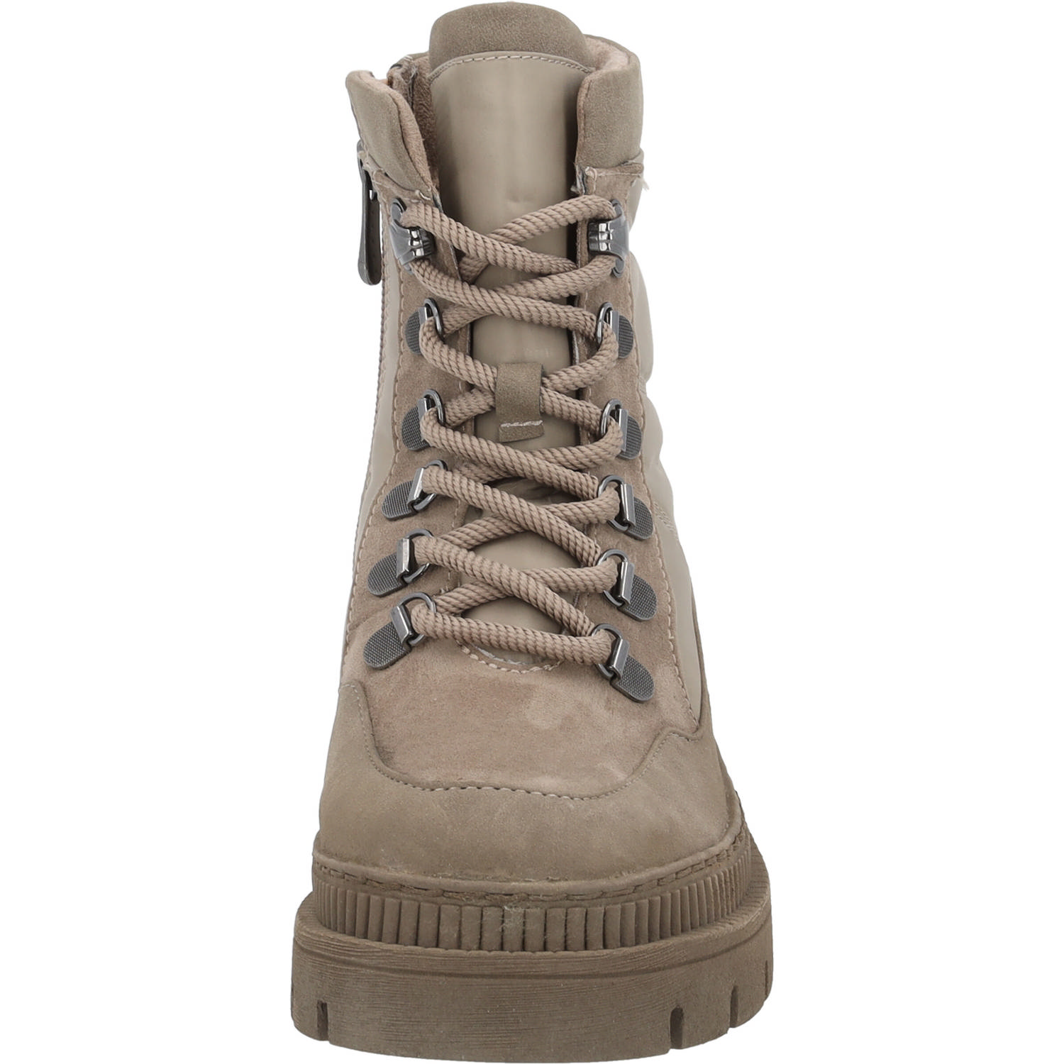Marco Tozzi 26224, Schnürstiefel, Damen, Grau (Stone)