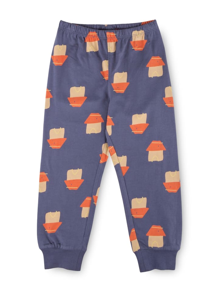 Sigikid Pyjama Kinder Schlafanzug in Rot/Blau/ lange Hose günstig kaufen