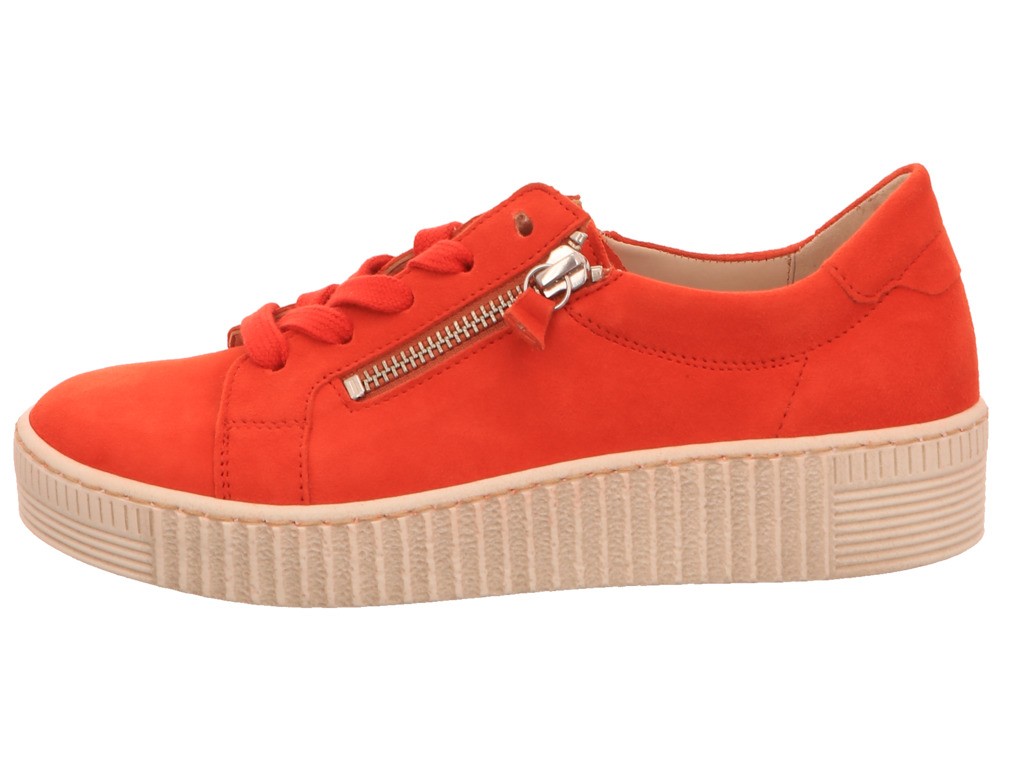 GABOR Freizeit Schnürer orange Gabor Fashion Sneaker low 43.334.33 oran