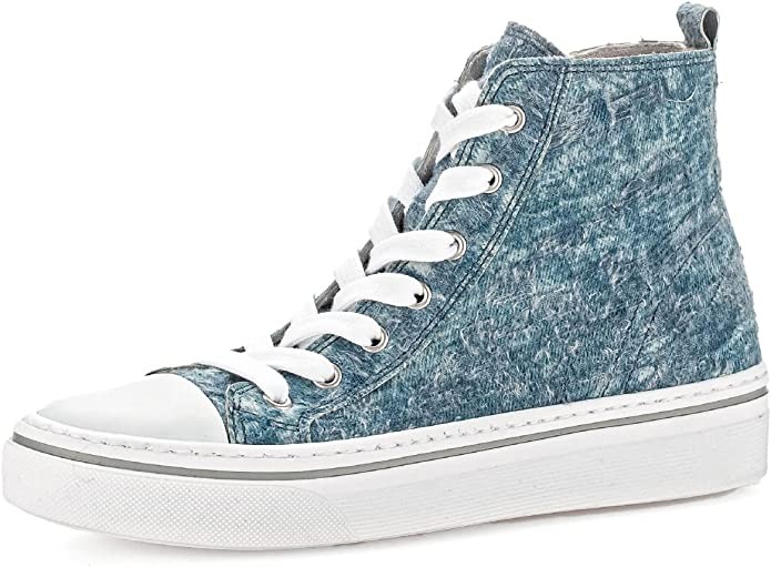 GABOR Freizeit Schnürer blau Gabor Fashion Sneaker high 23.160.36 bla