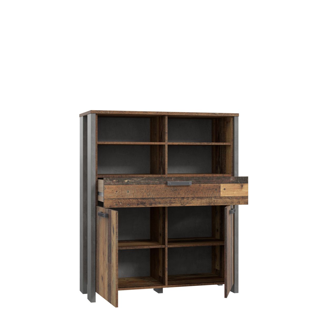 Highboard Clif Old-Wood