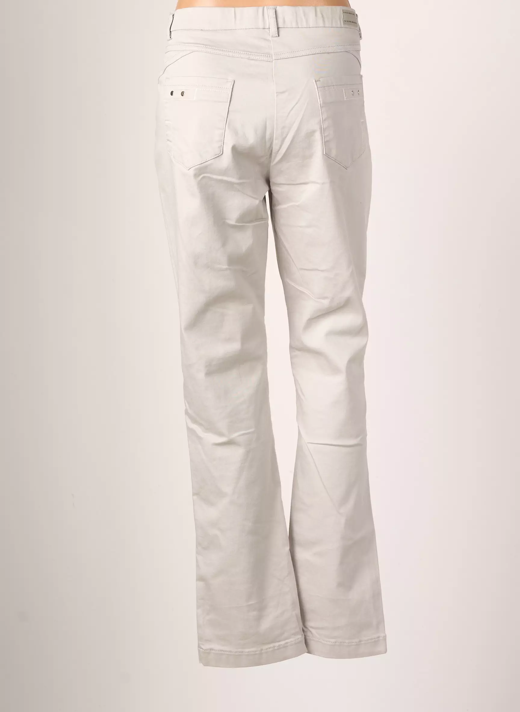 Christine Laure Pantalons Droits Femme couleur gris
