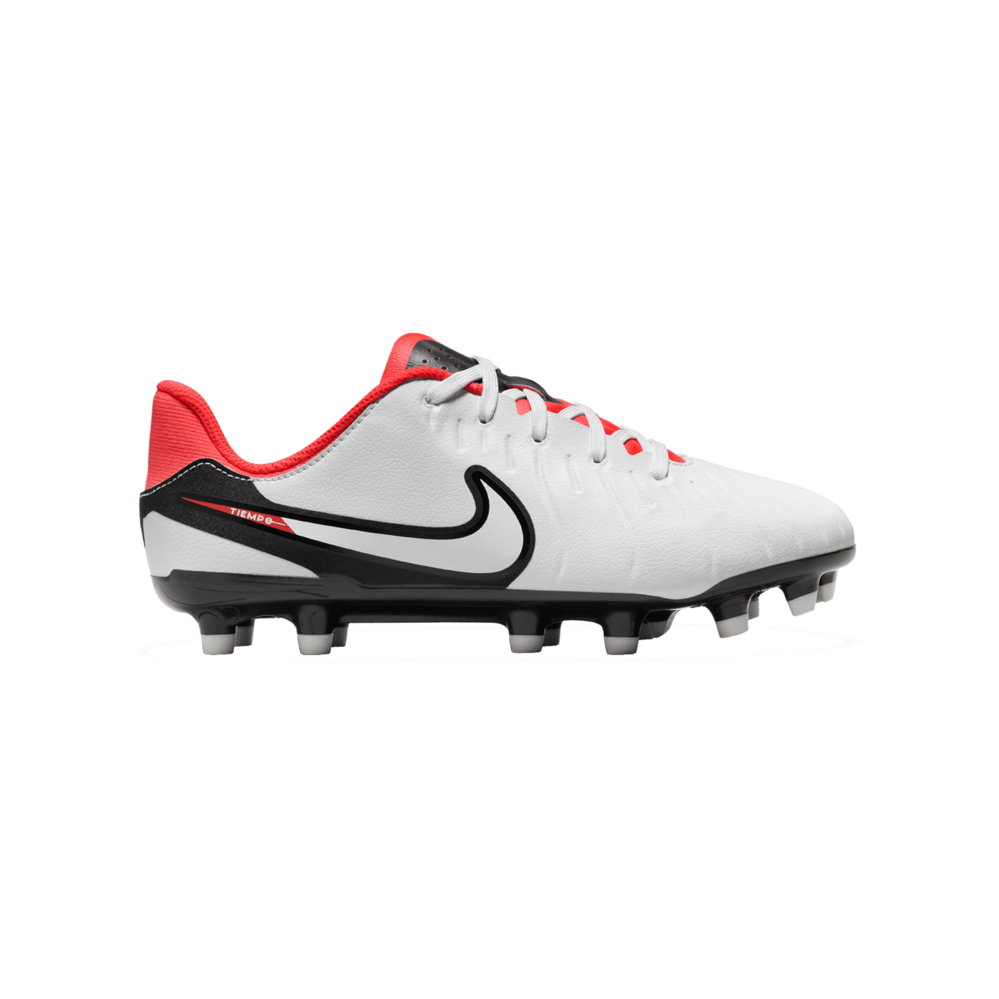 Nike Jr Tiempo Lengend X Academy MG Kids Weiss Schwarz Rot F100