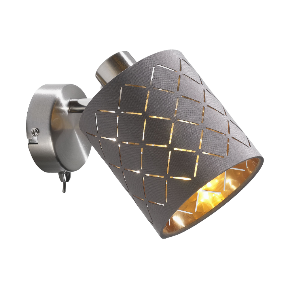 Wandspot Charming Nickel matt