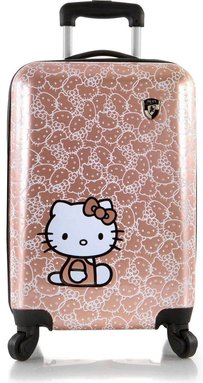 Heys Kinderkoffer Kinderreiseset Hello Kitty roségold, 4 Rollen