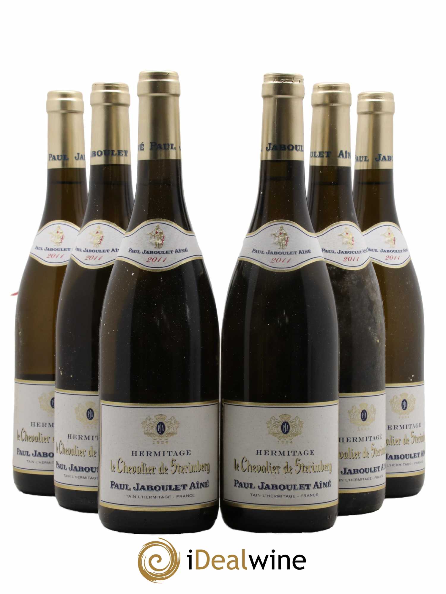 Hermitage Chevalier de Sterimberg Paul Jaboulet Ainé  2011 - Lot de 6 Bouteilles