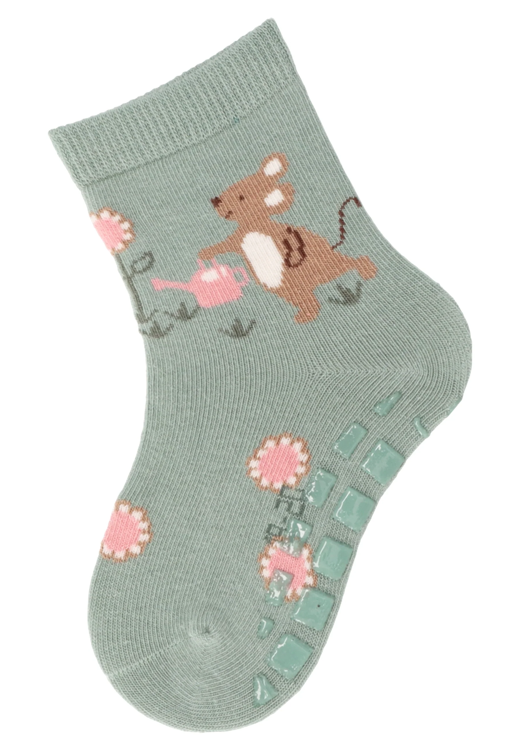 ABS Socken im 2er Pack mit Motiv Maus