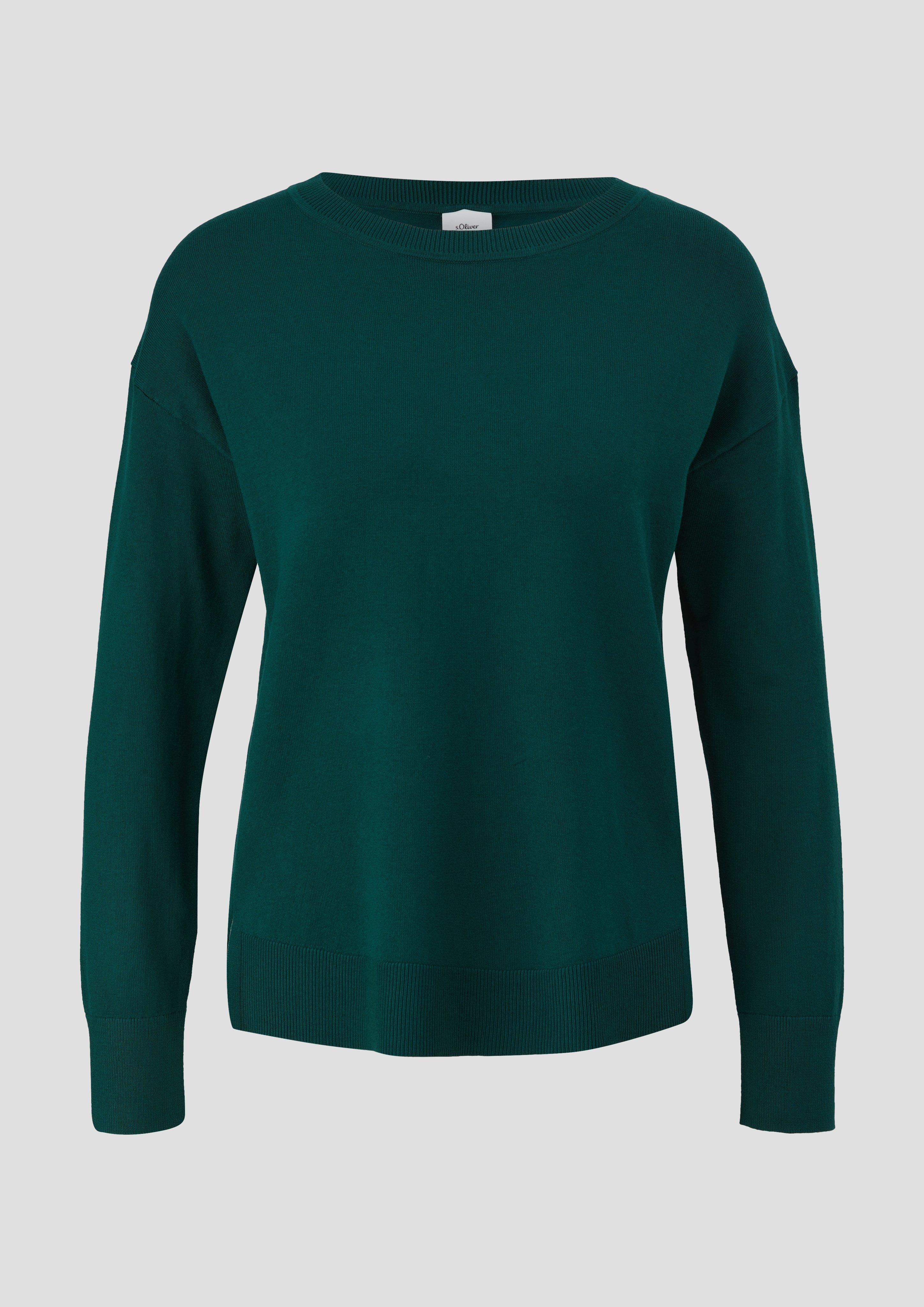 Feinstrickpullover aus Viskosemix  2135720-7889