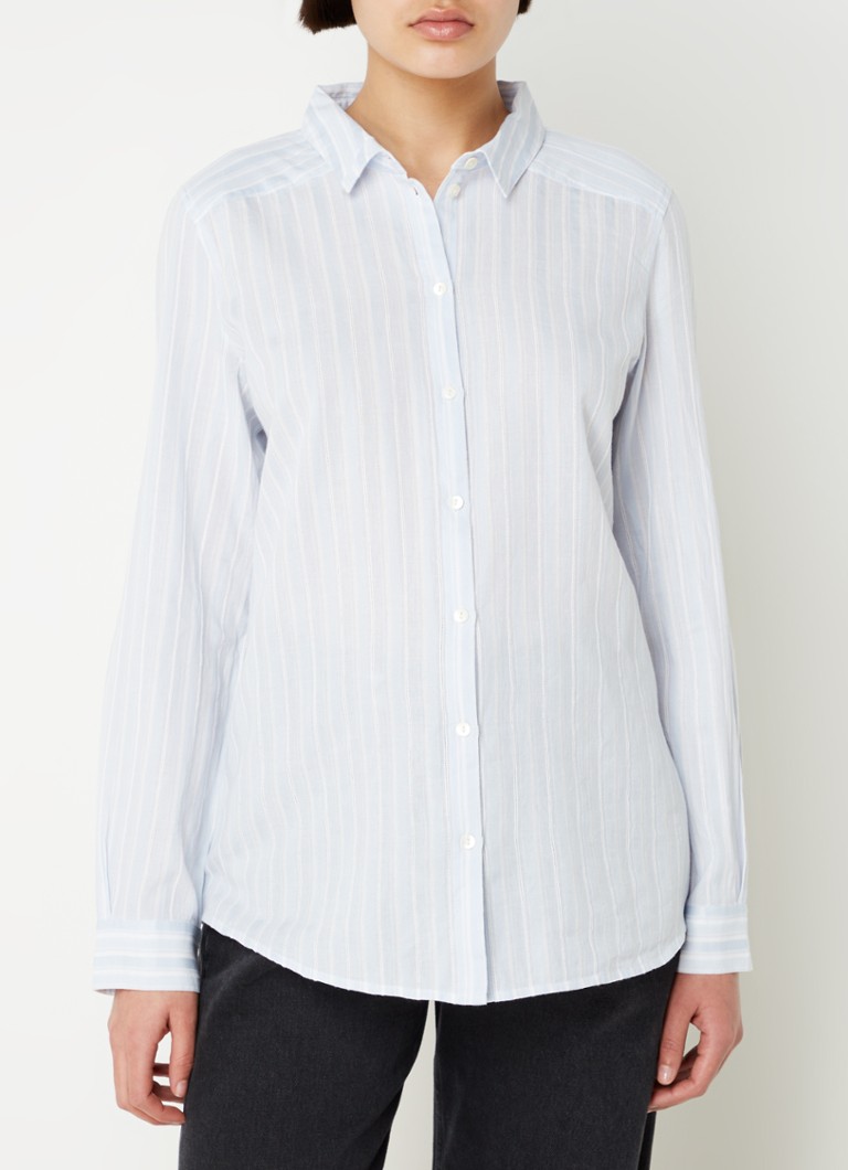 ba&sh  Scherif blouse met streepprint