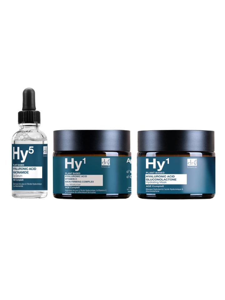 Dr Botanicals Apothecary Set mit Hyaluronsäure: Tagescreme, Augenserum & Maske günstig kaufen onesize