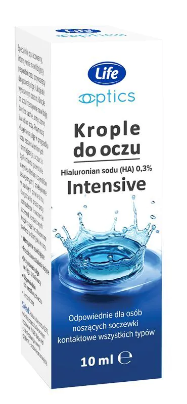 Intenzivne, hidratantne kapi za oči s 0,3% natrijum hijaluronata