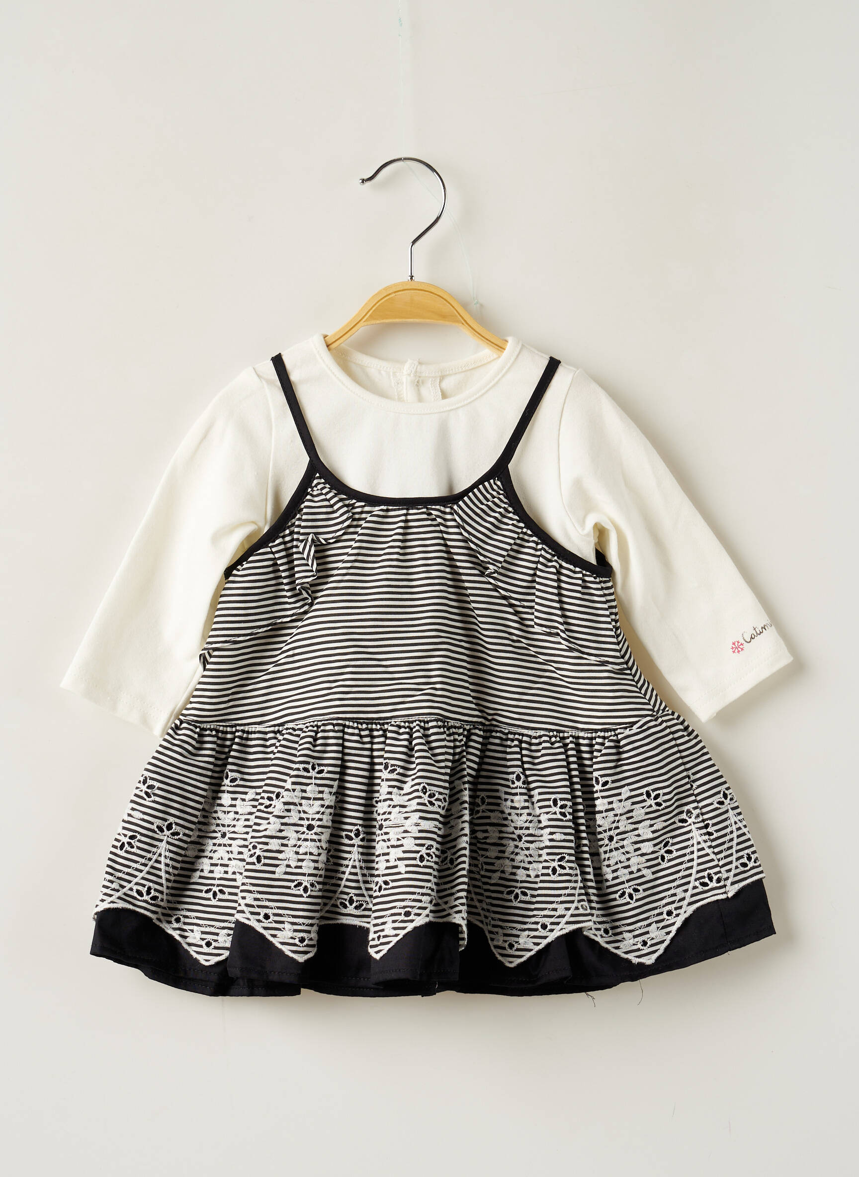Catimini Robes Mi Longues Fille couleur beige