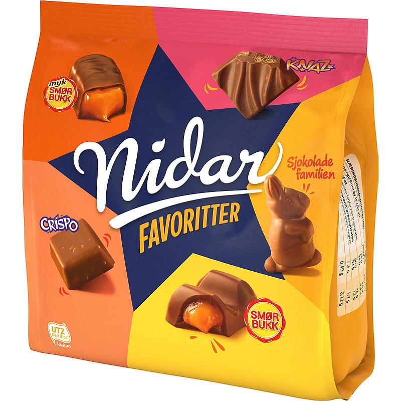 Nidar Nidar favoritter 300 g Smørbukk