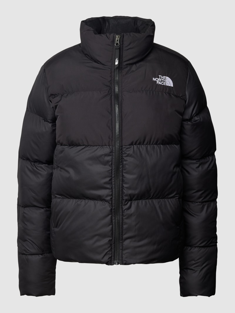 Steppjacke in Two-Tone-Machart Modell 'Saikuru' in schwarz