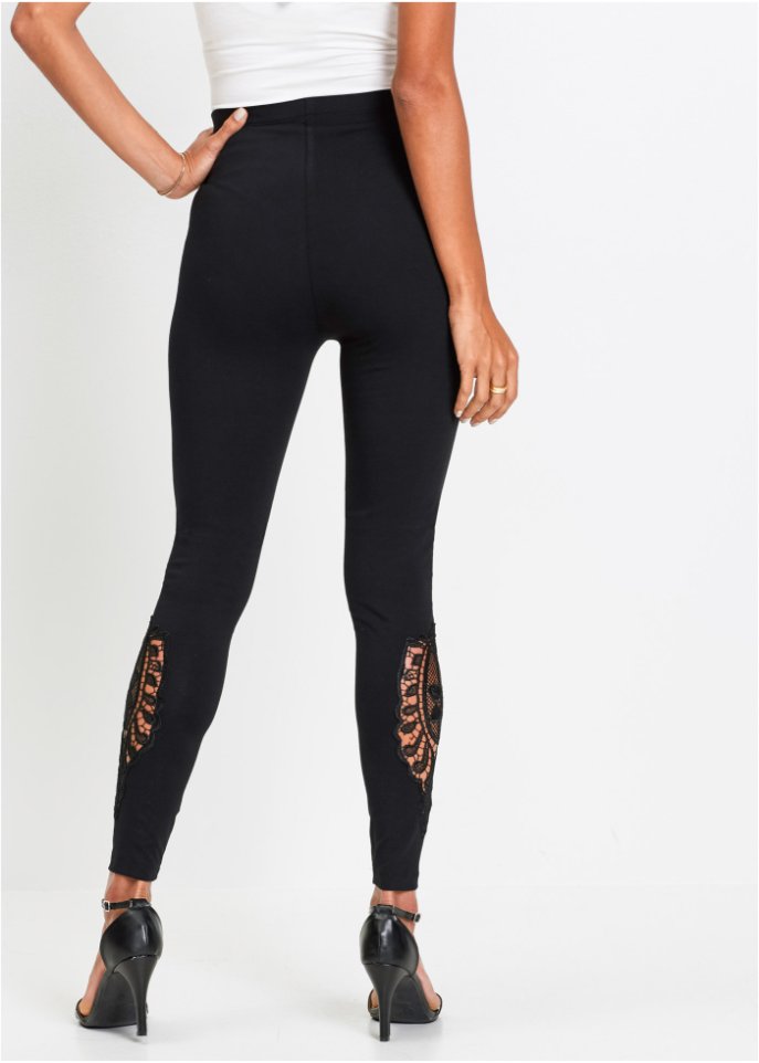 Leggings mit Spitze