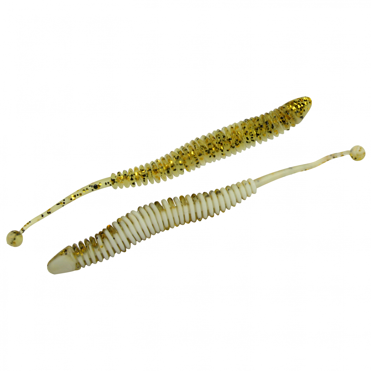 FTM Softbait Omura Baits Snake (Weiß/Gold mit Glitter)