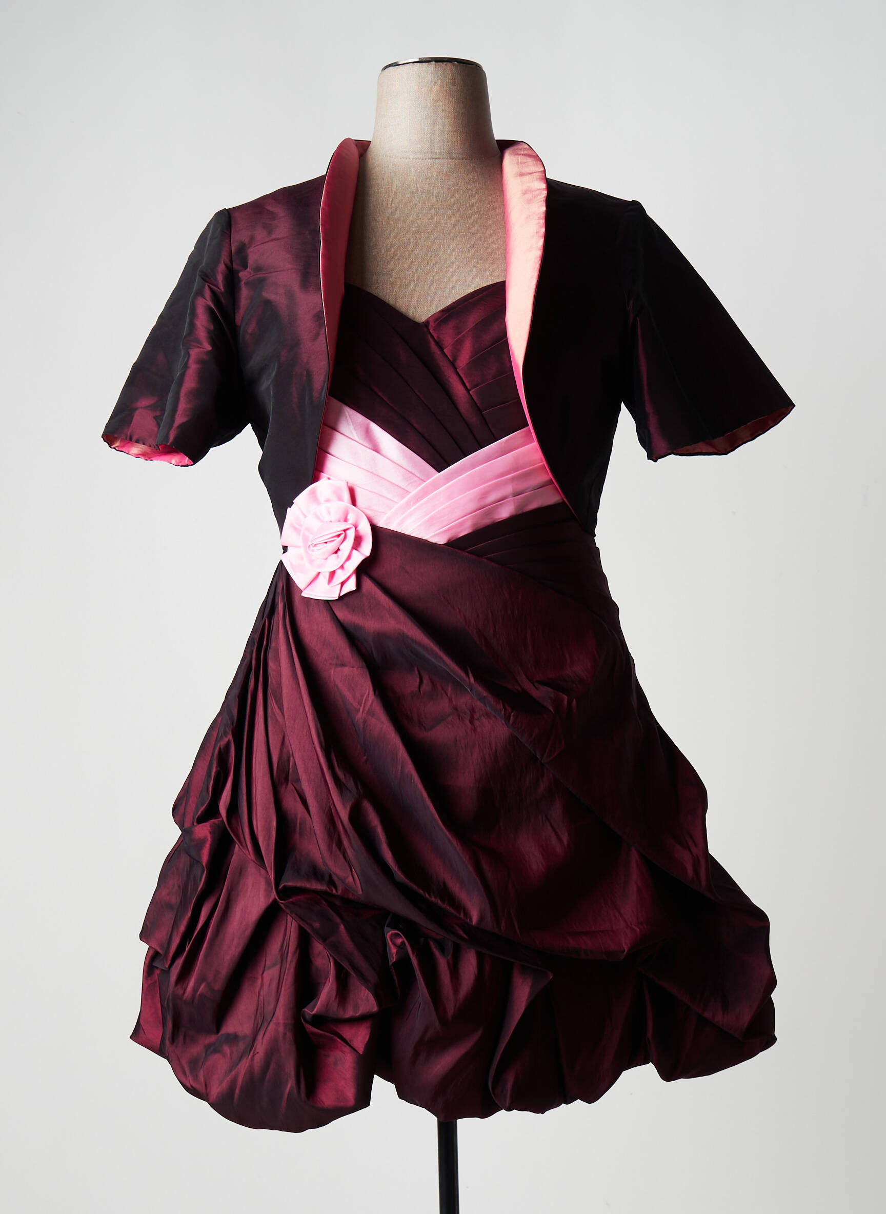 Creatif Paris Robe Veste Femme couleur rouge