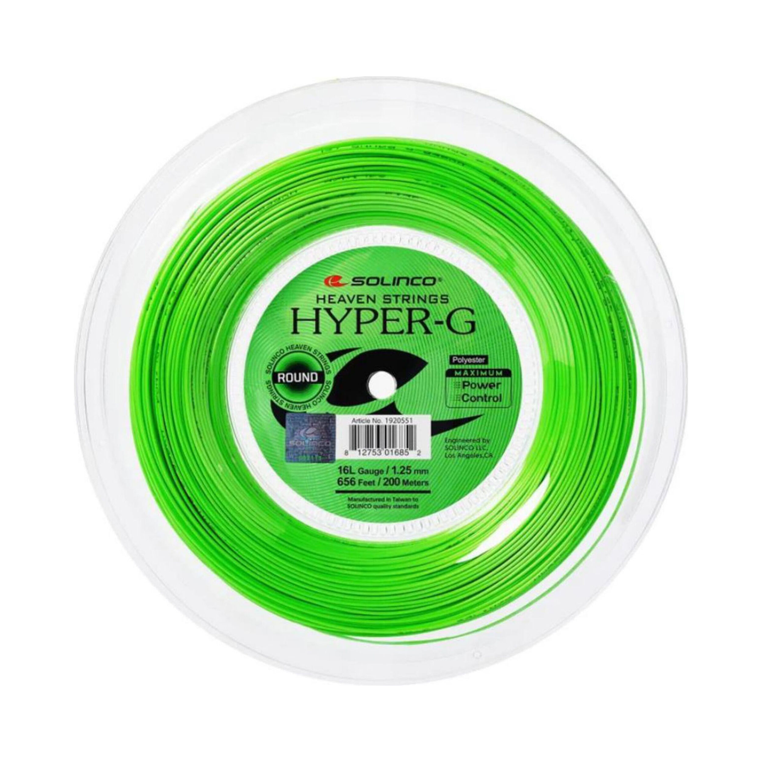 Hyper-G Round Saitenrolle - Grün