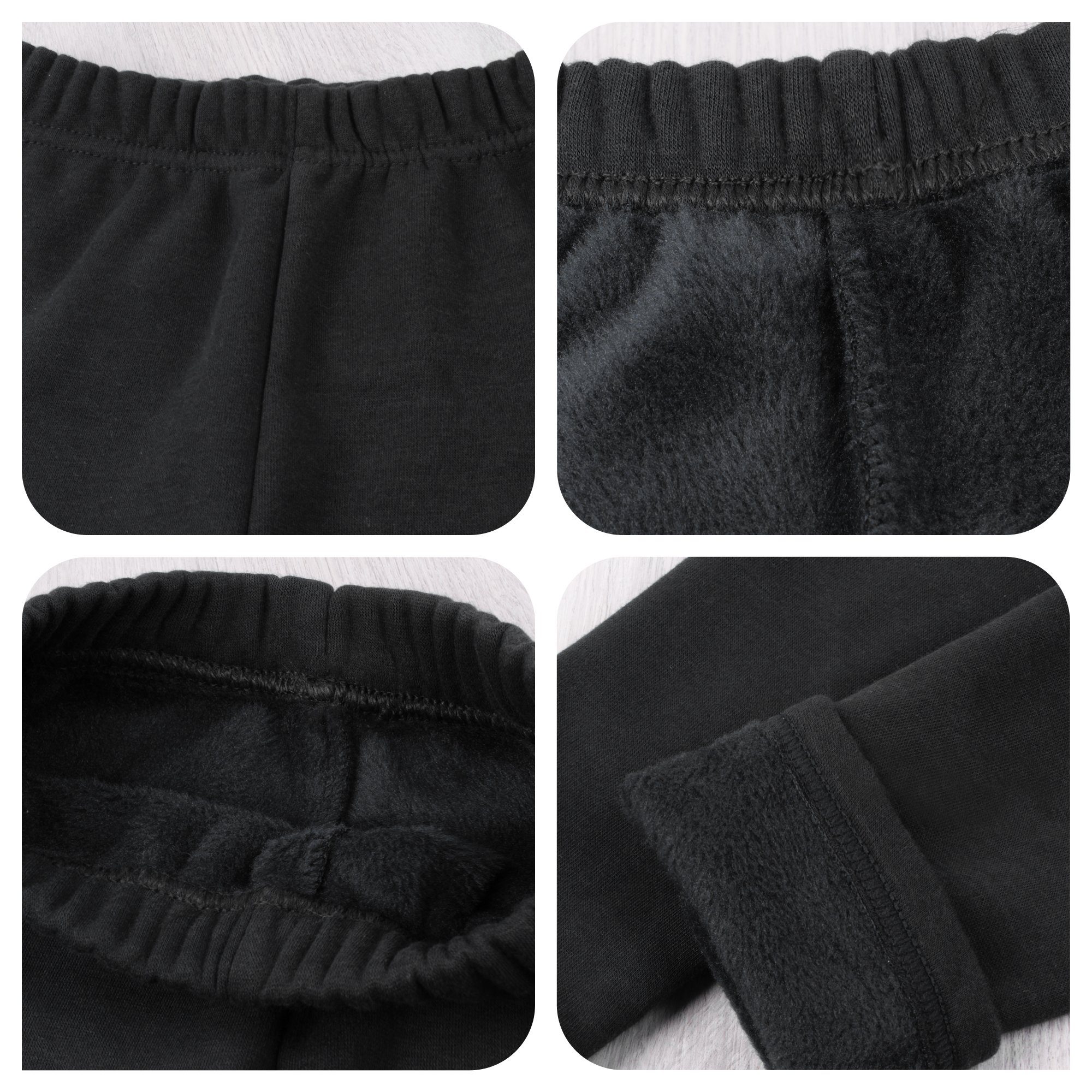 L&K-II Thermoleggings 4602 (1/2/3er-Pack, 1-tlg., 1/2/3er-Set) Winter gefütterte Mädchen Leggings