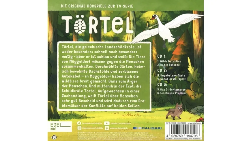 Hörspiel-Box,Folge 1-3 Törtel