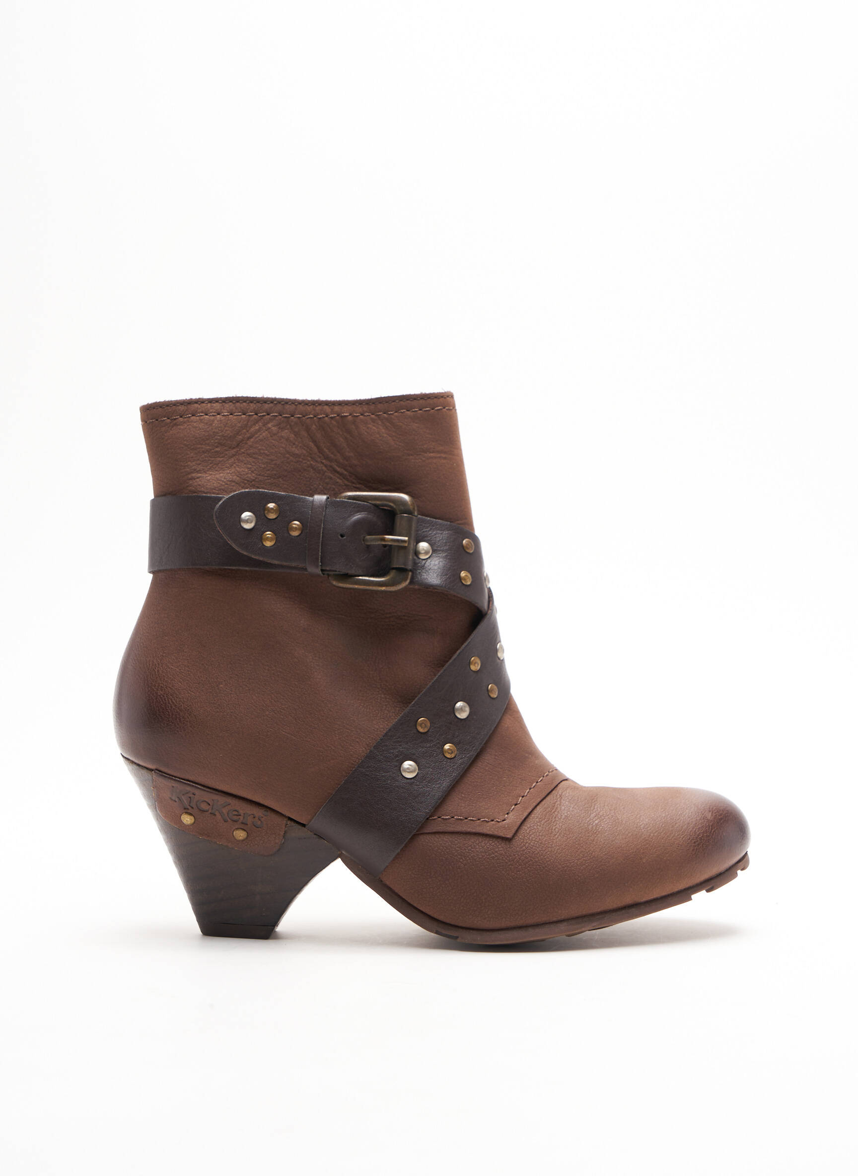 Kickers Bottines Femme couleur marron