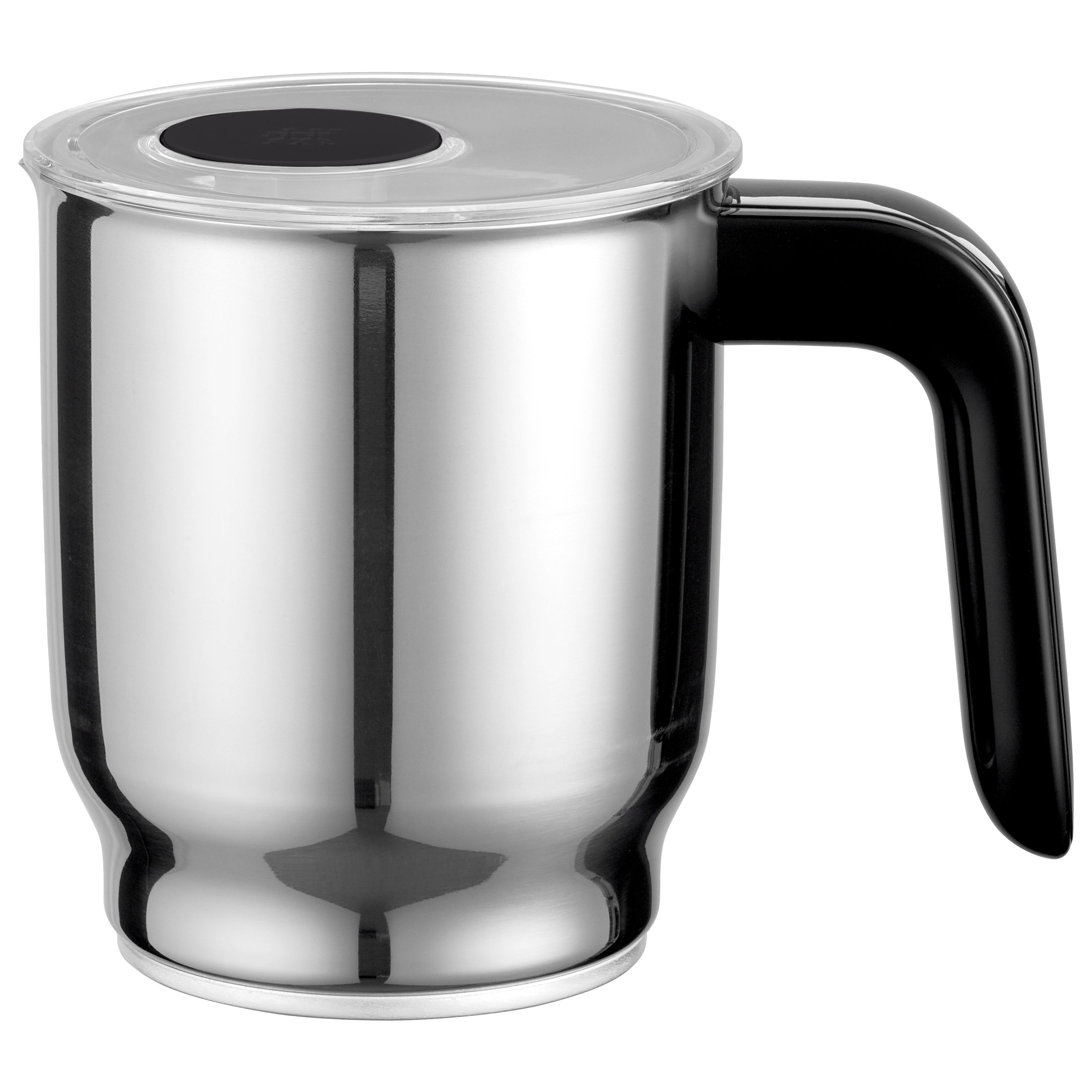 Milchaufschäumer, 400 ml, Schwarz