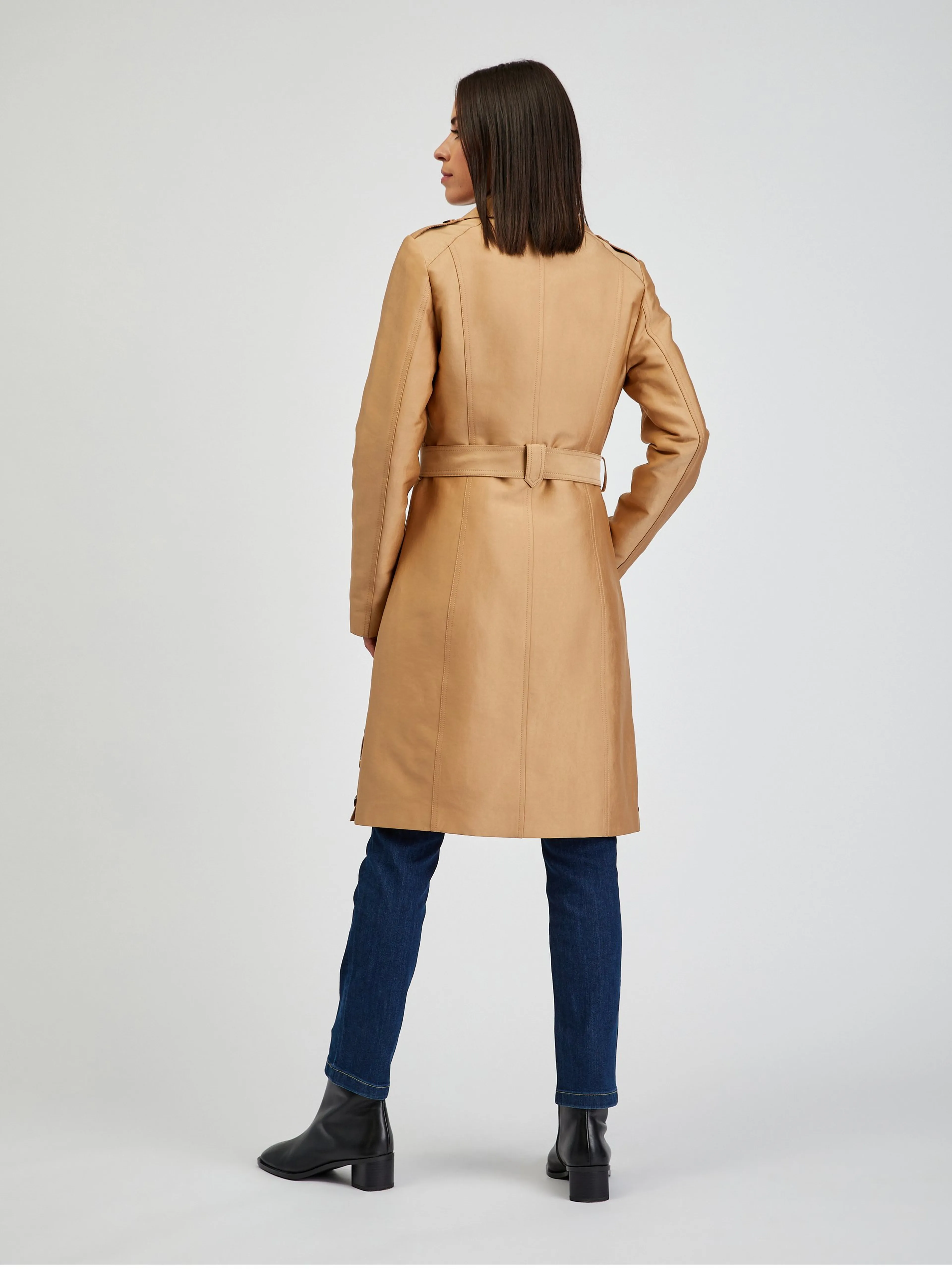 Hellbrauner Damen-Trenchcoat ORSAY