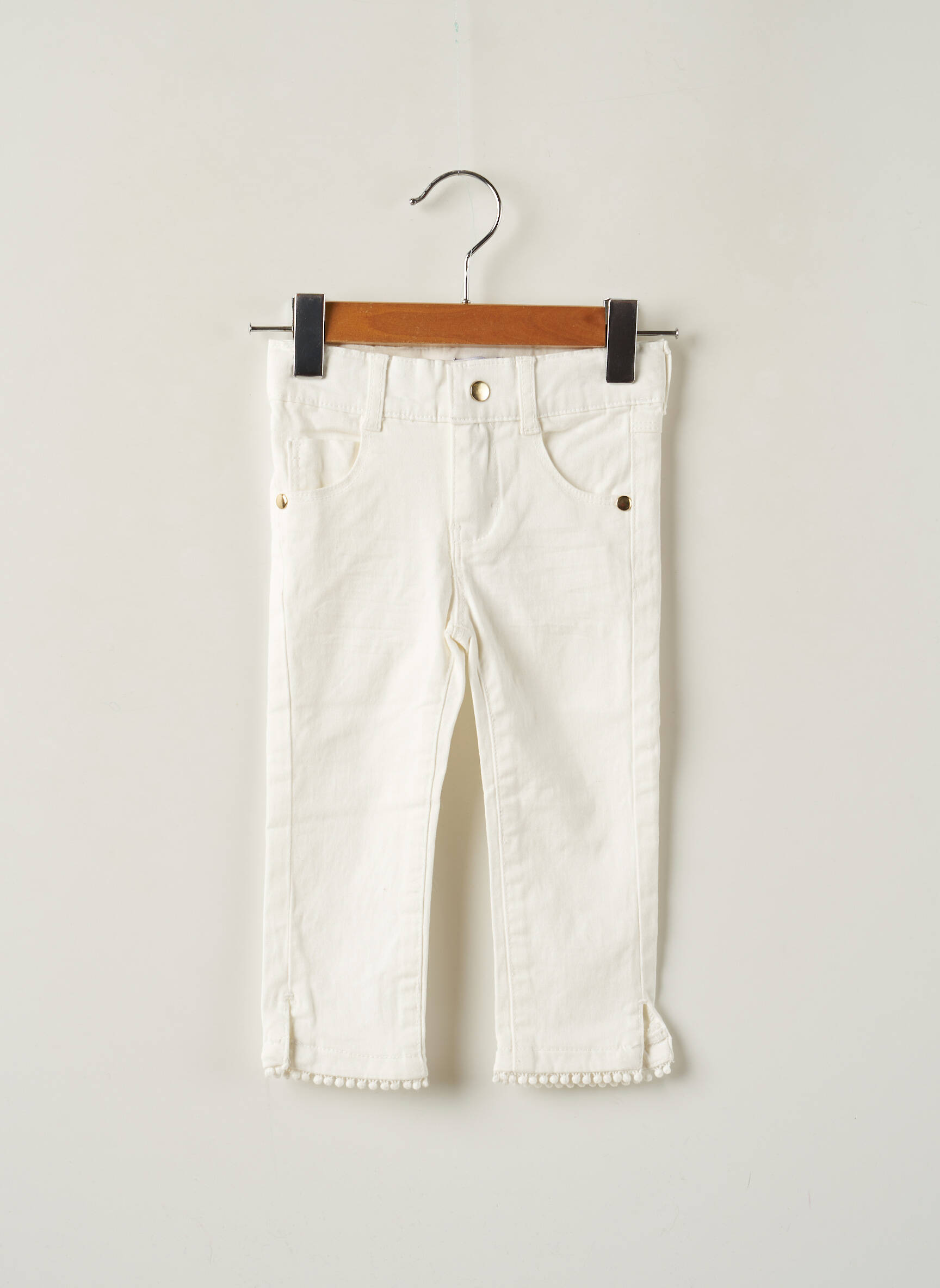 Absorba Pantalons Slim Fille couleur beige